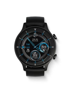 G-TiDE Smart Watch, R1 Answer/Make Call, 300mAh Big Battery Smartwatch, VC52 Heart Rate Blood Oxygen Temperature Fitness Tracker, Bluetooth5.2 Smart Watch for Android/iOS, IP68 Waterproof, Black