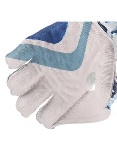 SG Supakeep Wicket Keeping Gloves | Size: Junior | Material:  Leather/Rubber | For Men & Boys | Padded | Towel lining in the cuffs | White padded towel lining in Cuffs | Premium Quality  - Image 4
