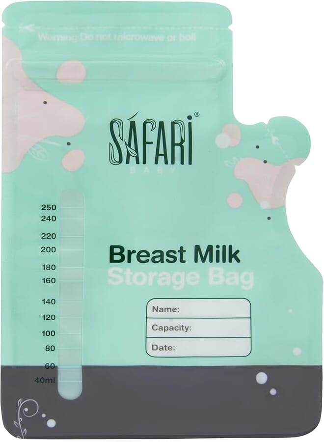 Safari Safari Breastmilk sterilized Storage bags 20 pcs 250ml