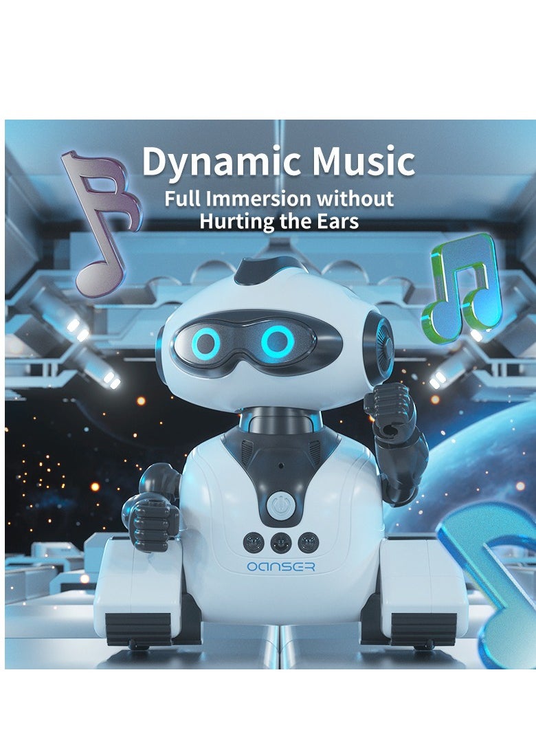 JJRC - Children's Puzzle Education Remote Control Electric Robot Intelligent Interactive Dance Song Programming Toy - Image 1