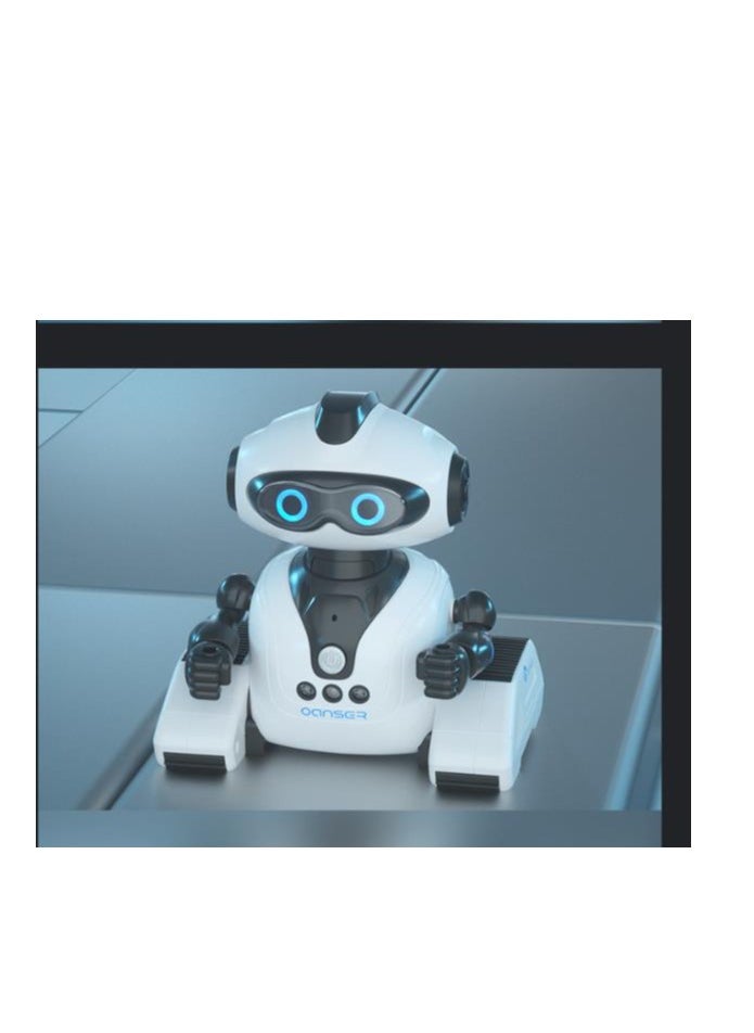 JJRC - Children's Puzzle Education Remote Control Electric Robot Intelligent Interactive Dance Song Programming Toy - Image 1