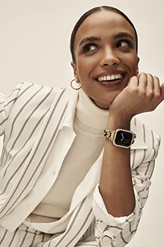 ANNE KLEIN WITHit Anne Klein Fashion Chain Bracelet for Apple Watch, Secure, Adjustable, Apple Watch Replacement Band, Fits Most Wrists (42/44/45mm, Gold) - Image 5