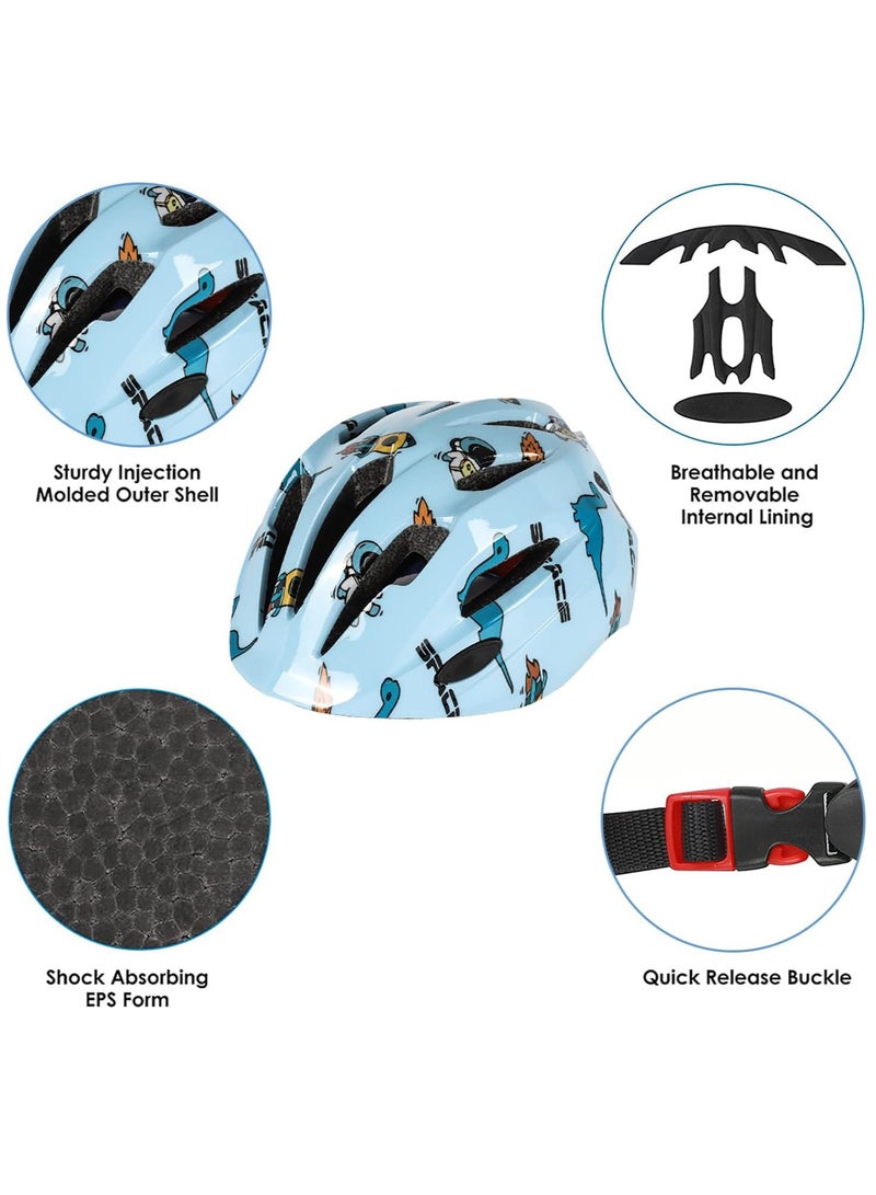 Kids Bike Helmet, Toddler Helmet Adjustable Unisex, Toddler Bike Helmet Aged 3-8 Years Old, For Skating, Bike, Scooters and more - Image 4