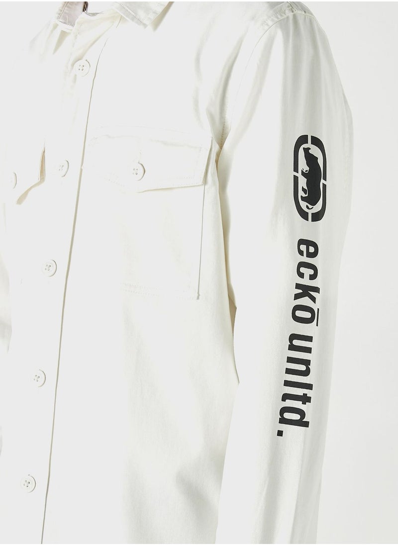 Ecko Unltd. - Pocket Detail Regular Fit Shirt - Image 1