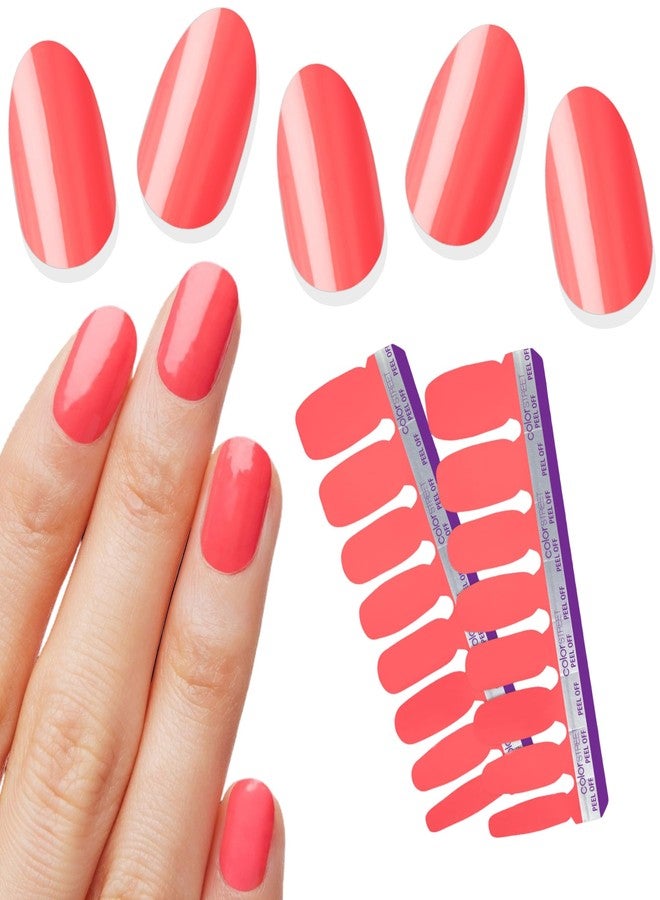 Color Street Peach Tea Nail Strips - Image 1