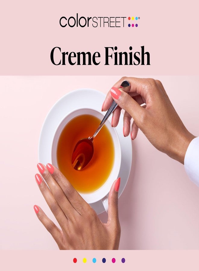 Color Street Peach Tea Nail Strips - Image 4