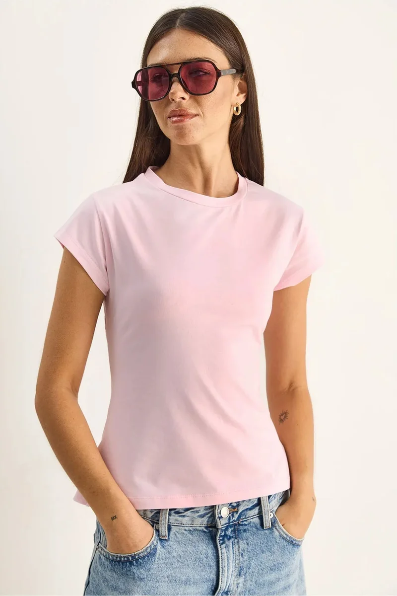 بيانكو لوتشي LUCCI Slim Fit Cut-Out Corset Top