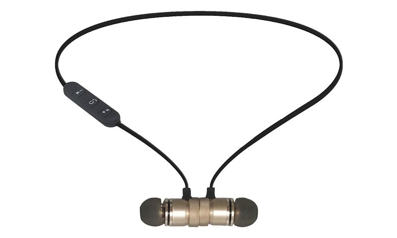 iJoy Bluetooth Wireless Sport Earbuds IPX4 Sweatproof Sport Headphones with Microphone, Noise Cancelling Earphones, Noise Cancelling Headset for Workout, Running, Gym - Image 2