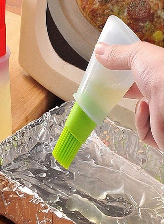 13 SOEME Silicon Oil Bottle Brush, Baking or Grilling, Frying, BBQ, Pen Cake Butter Bread Pastry Brush Bottle Cooking Oil Dispenser Kitchen Tools - 150 ml - Image 3