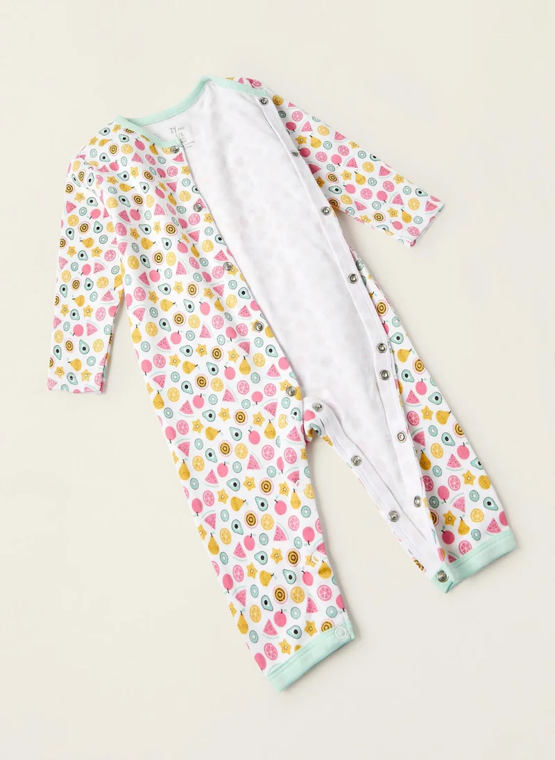 زيبي 3 Sleepsuits for Baby Girls 'Bunny'', Multicoloured