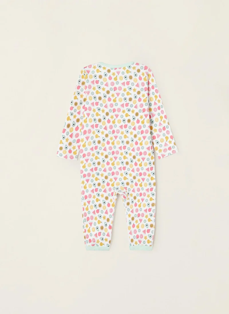 Zippy 3 Sleepsuits for Baby Girls 'Bunny'', Multicoloured