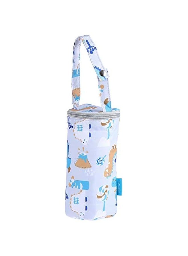 Milk Bottle Insulated Carrier Baby Water Bottle Strap Bag Travel Outdoor Bottle Keep Warm Carrying Sleeve Pouch 20X12X1cm - Image 1