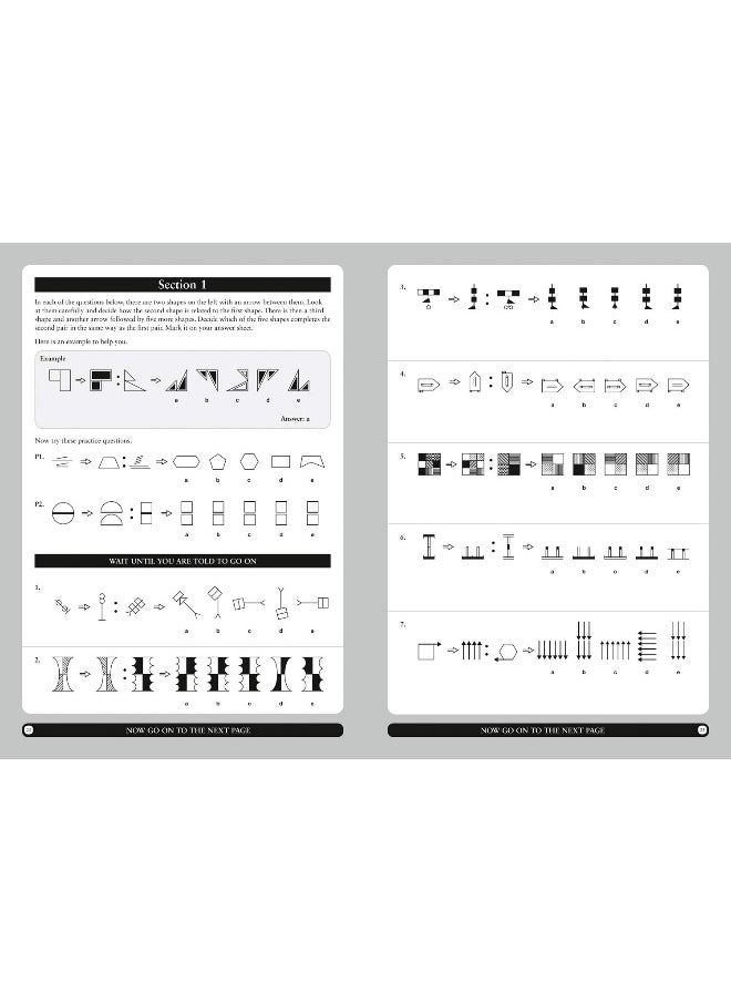 null - Letts 11+ Success - 11+ Non-Verbal Reasoning Pract: Book 2 - Image 1