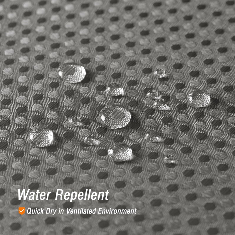 Gibelle Grey Shower Curtain  Waffle Weave Textured Fabric Shower Curtain for Bathroom - Soft Cloth & Hotel Spa Luxury  Water Repellent  Machine Washable  72X72  Grey - Image 3