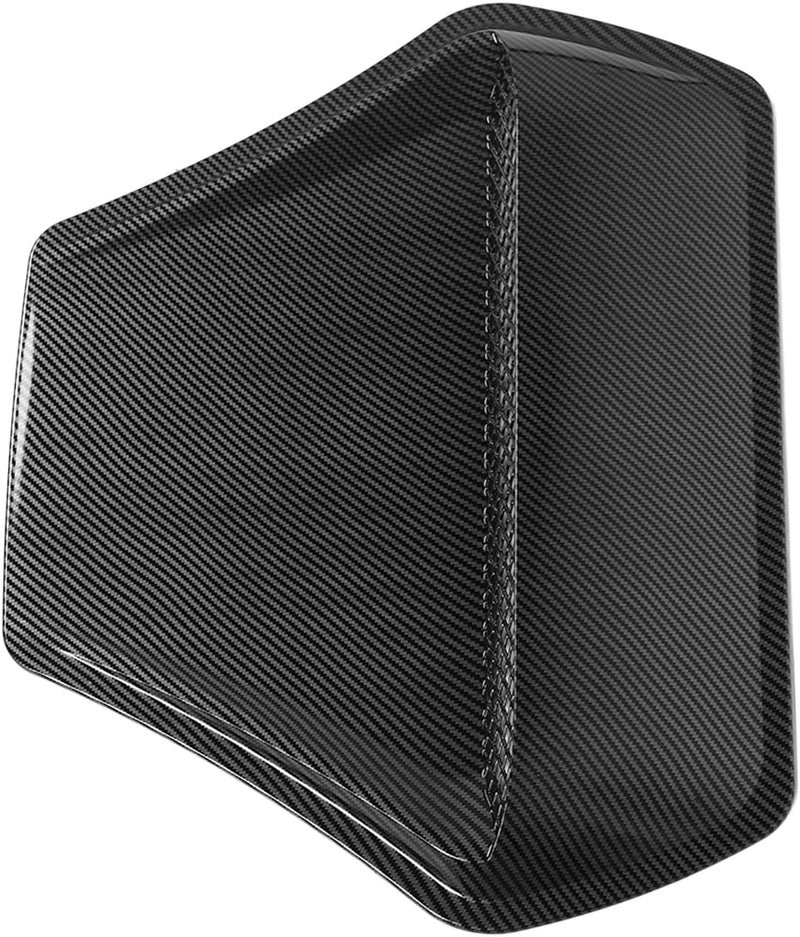 Long term heavy use compatible Tbest Car Hood Air Vent Cover Heat Resistance Bonnet Outlet Trim Replacement for Lancer Evolution X EVO 10 Ralliart 2008 2015 Universal Fit ABS Material (Carbon Fiber Pattern) High strength upgraded material - Image 4