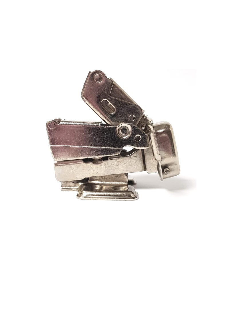 180 Degree Angle Heavy Duty Adjustable Stainless Steel Cabinet Door Concealed Cabinet Hinge Full Overlay Half Overlay Inset Hinges (4 PAIR, Inset)  - Image 2