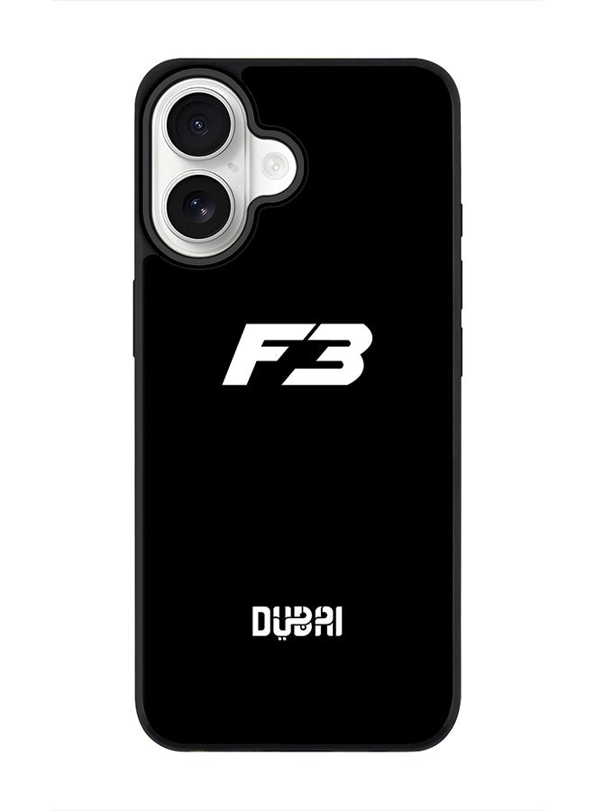 Stylizedd iPhone 17 Case, [Compatible with MagSafe] Slim Magnetic cover Phone Case iPhone 17 - Faz3 Dubai Black - Image 1