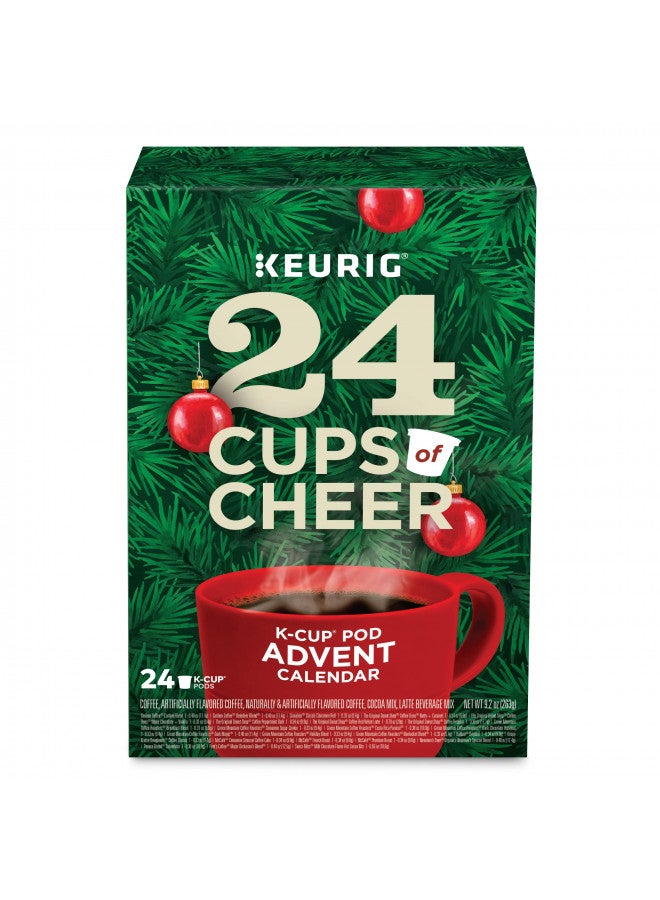 Keurig Keurig Advent Calendar Variety Pack, Single Serve K-Cup Pods, 24 Count - Image 1