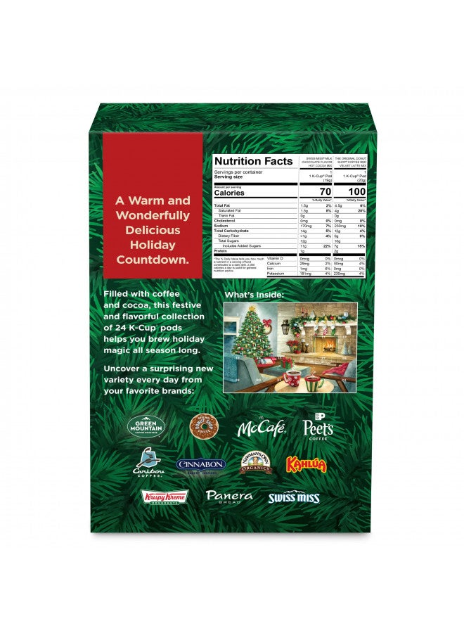 Keurig Keurig Advent Calendar Variety Pack, Single Serve K-Cup Pods, 24 Count - Image 2