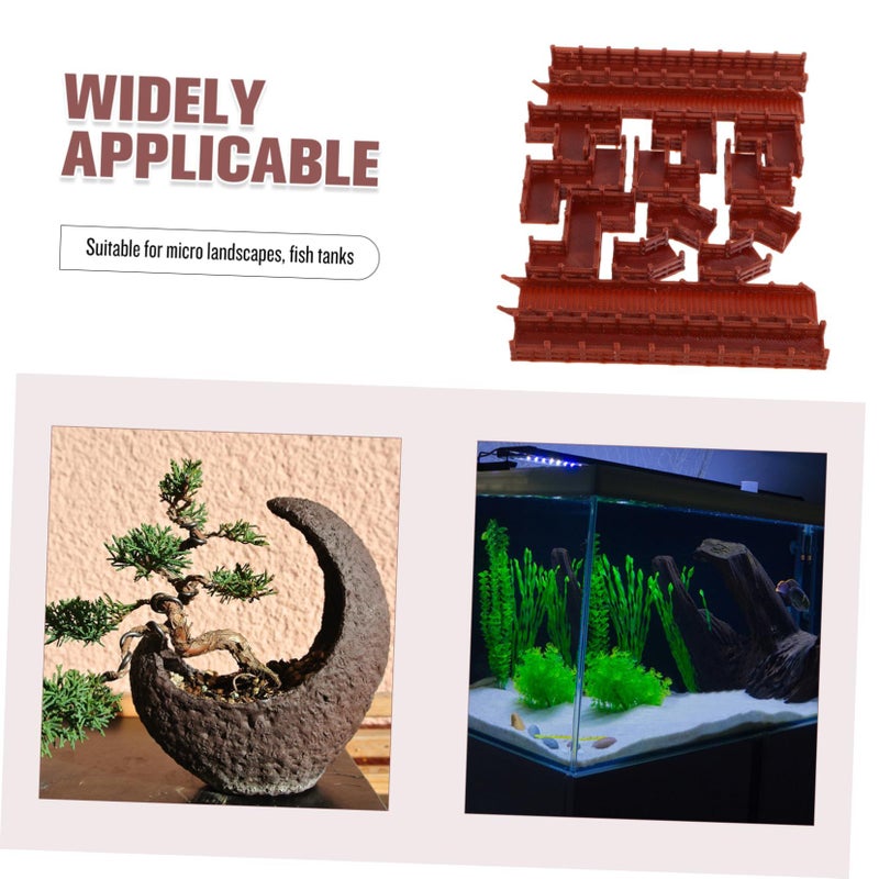 Ancient Architecture Model Kit With Staircase for Micro Landscape Terrarium - Image 4