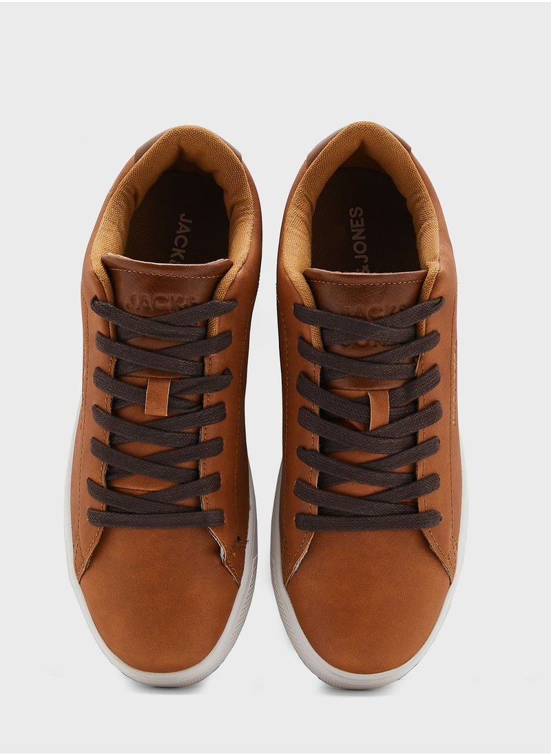 JFWBOSS lace up pu sneakers