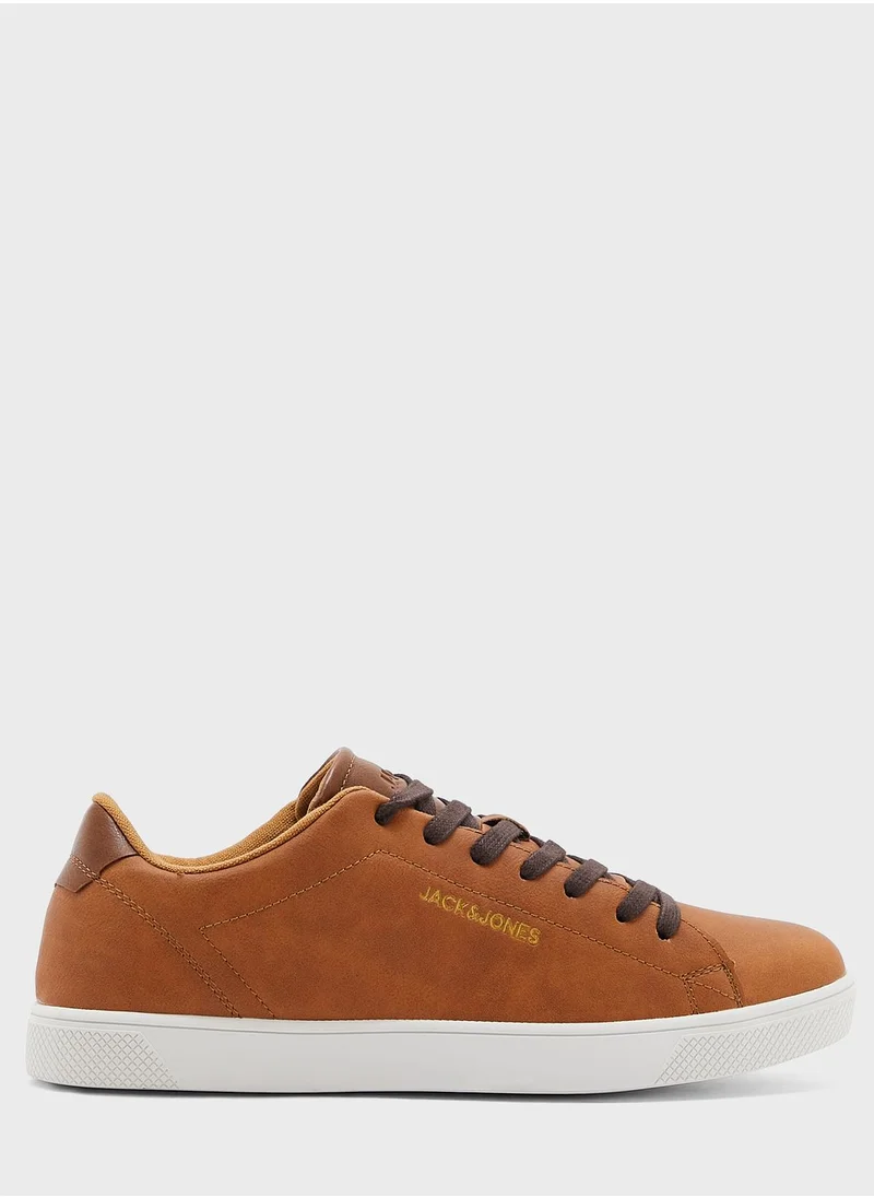 JACK & JONES JFWBOSS lace up pu sneakers