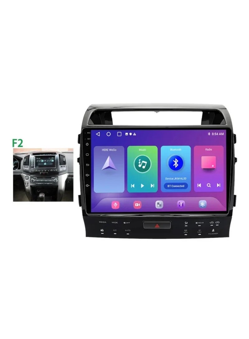 ام ان تي تعد شاشة تويوتا لاند كروزر من عام 2008 إلى عام 2015 جزءًا من نظام المعلومات والترفيه في السيارة يعمل بنظام التشغيل Android ويدعم ميزات مثل Apple CarPlay وAndroid Auto، مما يتيح لك توصيل هاتفك الذكي بسهولة كما أنها توفر دقة عالية تصل إلى 1080 بكسل، مما يجعلها ممتازة لعرض المعلومات والخرائط بوضوح - Image 2