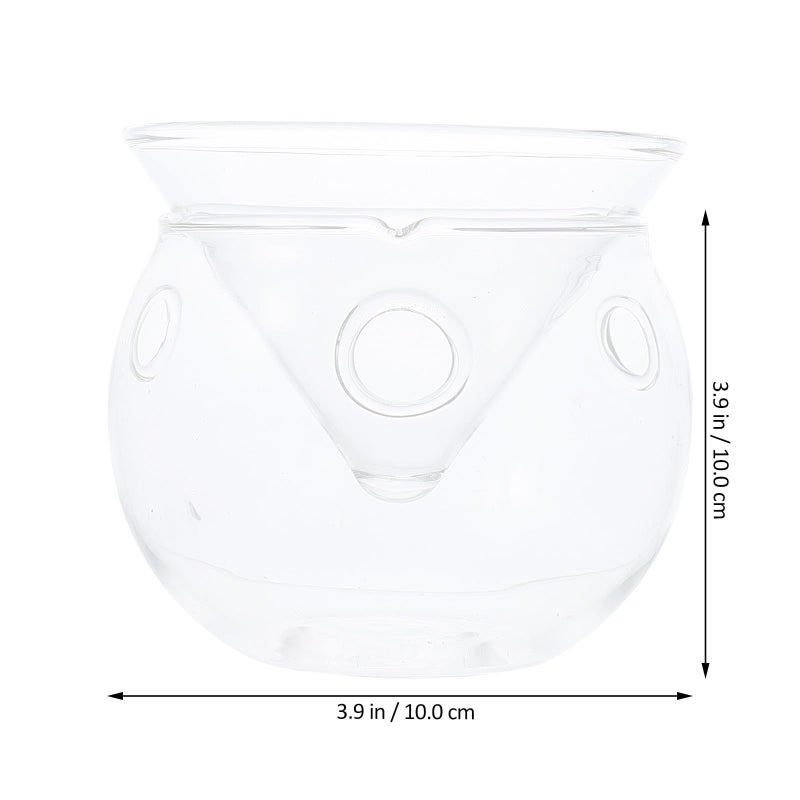 Glass Salad Bowl 170ml Creative Molecular Cuisine Food Holder for Kitchen Dining - Image 3