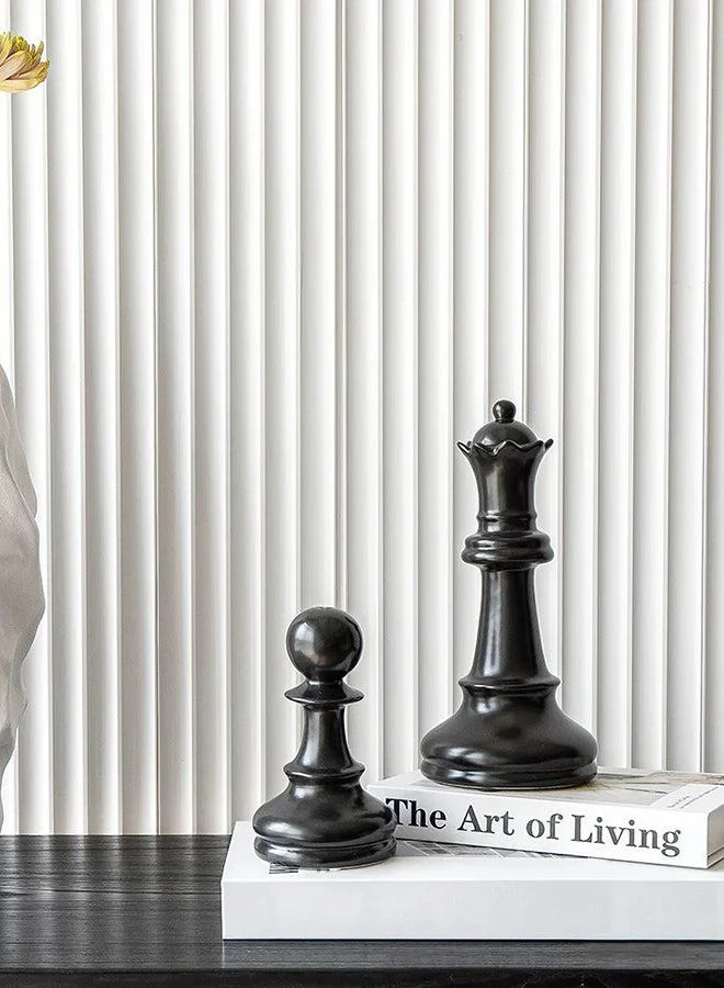 KNOT HOME Stefano Arneson Ceramic Figures (2pcs) Knot Home Designer Accessory for Bedroom Living Dining Room Office Area Décor