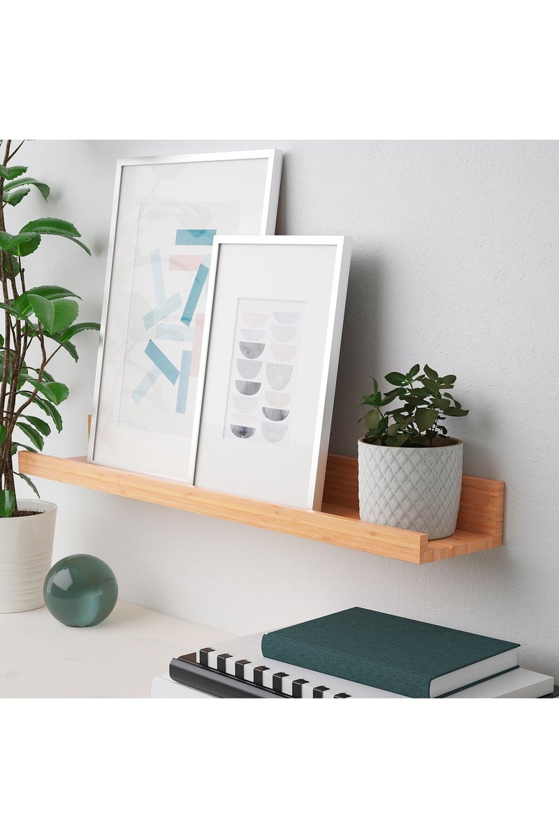 Picture ledge, bamboo, 55 cm - Image 2