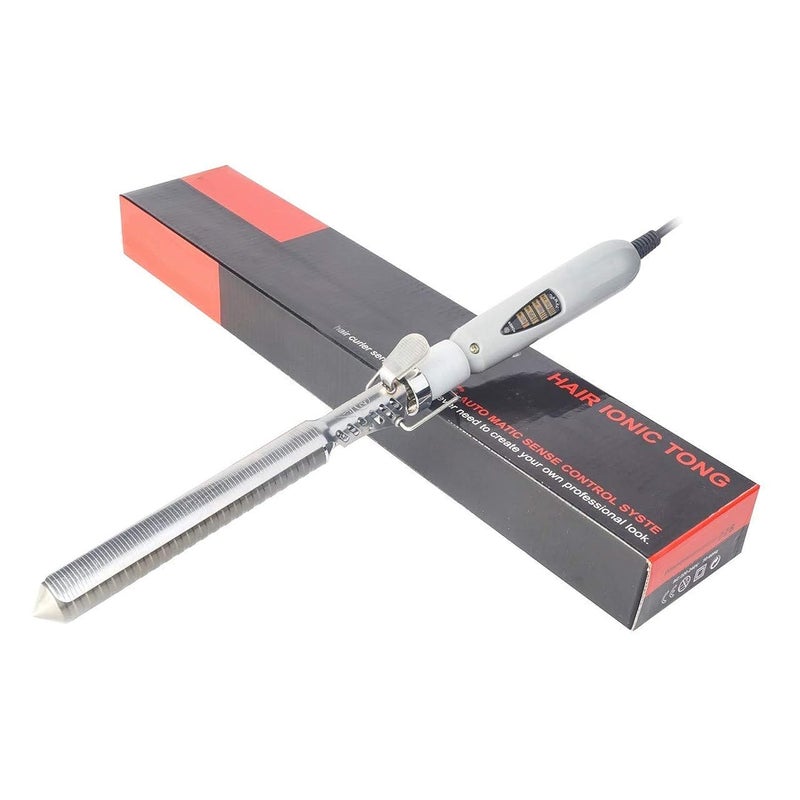 Concepta Professional Hair Curler Iron Rod Brush Styler for Women Professional Hair Curler Tong with Machine Stick and Rolle (Silver) - Image 5