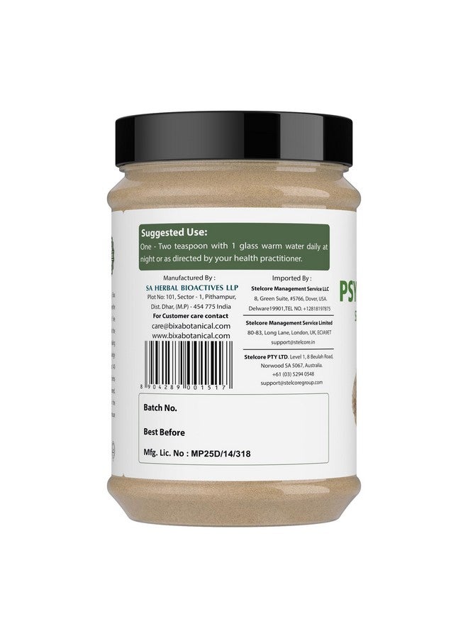 bixa BOTANICAL PSYLLIUM Husk Powder (PLANTAGO OVATA) | 7 Oz, 200g, Pack of 1 | Daily Laxative Fibre | Natural Dietary Supplement, maintains Gut Motility & eliminates Toxic Waste - Image 3