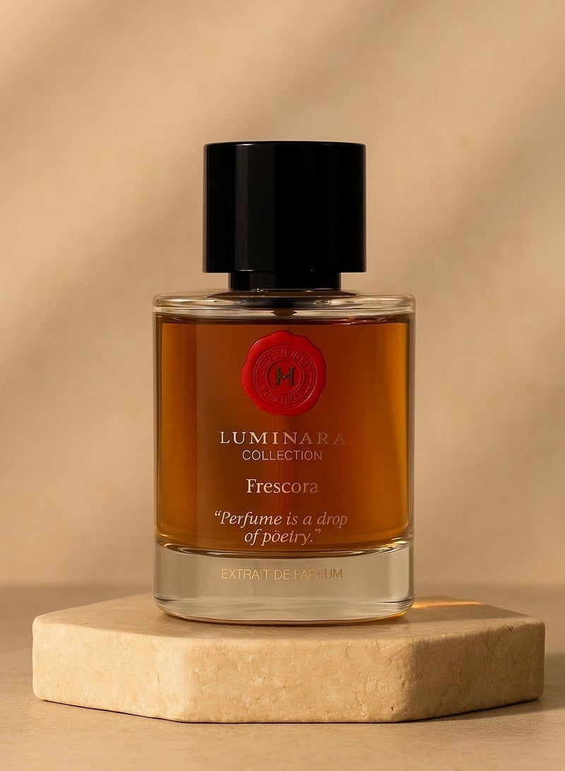 Hermoso نجاتي لومينارا فريسكورا اكستريت دي بارفان 100 مل | عطر فاخر للجنسين بالعنبر والعود - Image 4