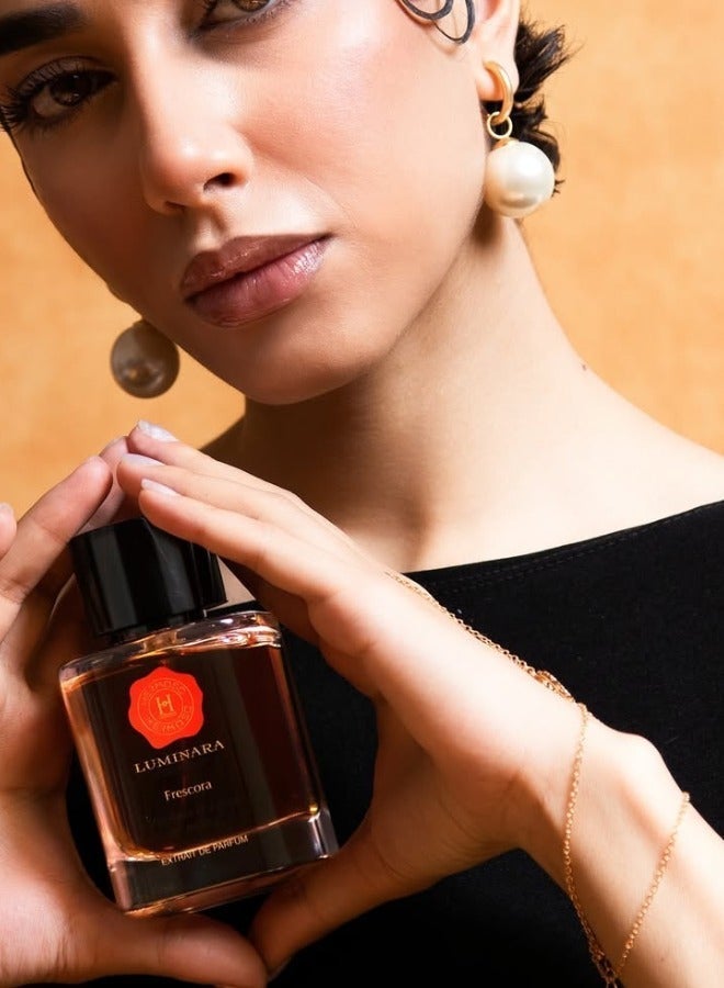 Hermoso نجاتي لومينارا فريسكورا اكستريت دي بارفان 100 مل | عطر فاخر للجنسين بالعنبر والعود - Image 5