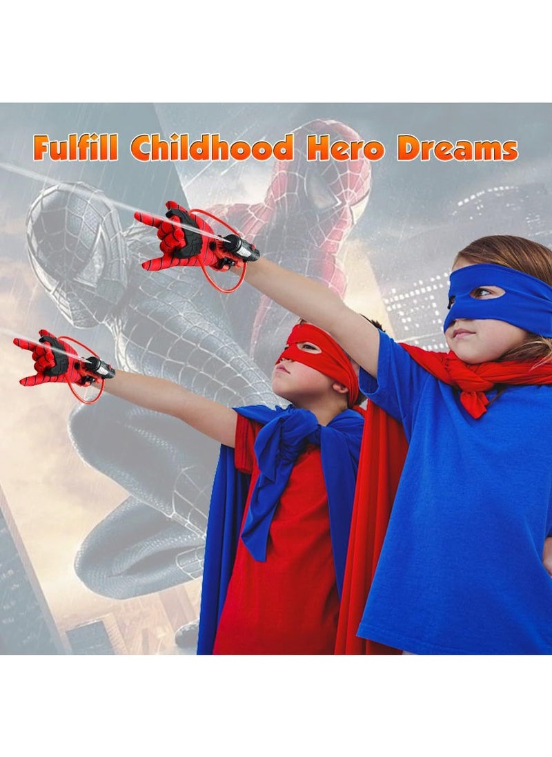 MAOGEDA Spider-Man Wrist Water Gun with Glove - Spider Web Shooters Toy - Summer Outdoor Toy for Kids - Heroic Wrist Water Blaster - Perfect Gift for Boys and Girls - Essential for Water Battles and Cosplay  - Image 5