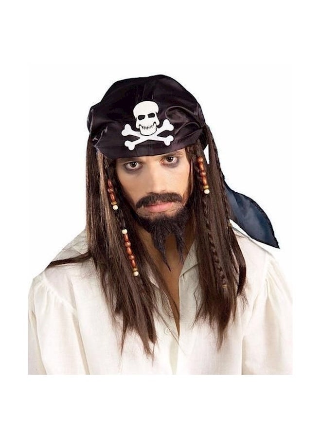 نيبمينينت Authentic Caribbean Pirate Hair Wig