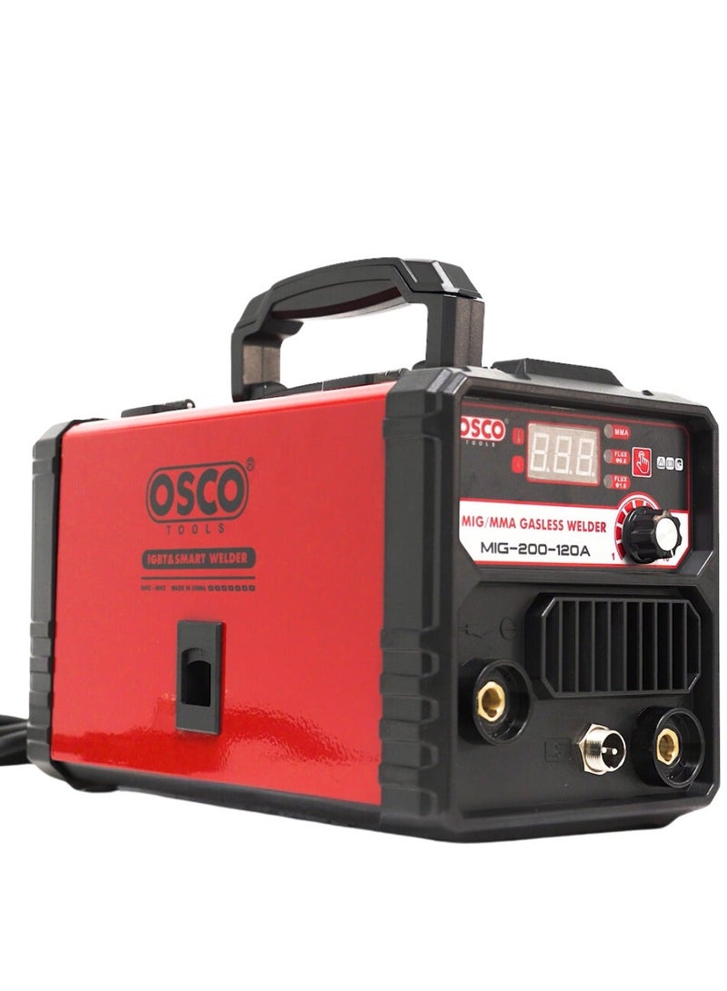 OSCO-TOOLS Osco MIG-200-120A Welding Machine is a versatile welding machine that operates using MIG (Metal Inert Gas) technology, making it suitable for a wide range of welding tasks. - Image 2