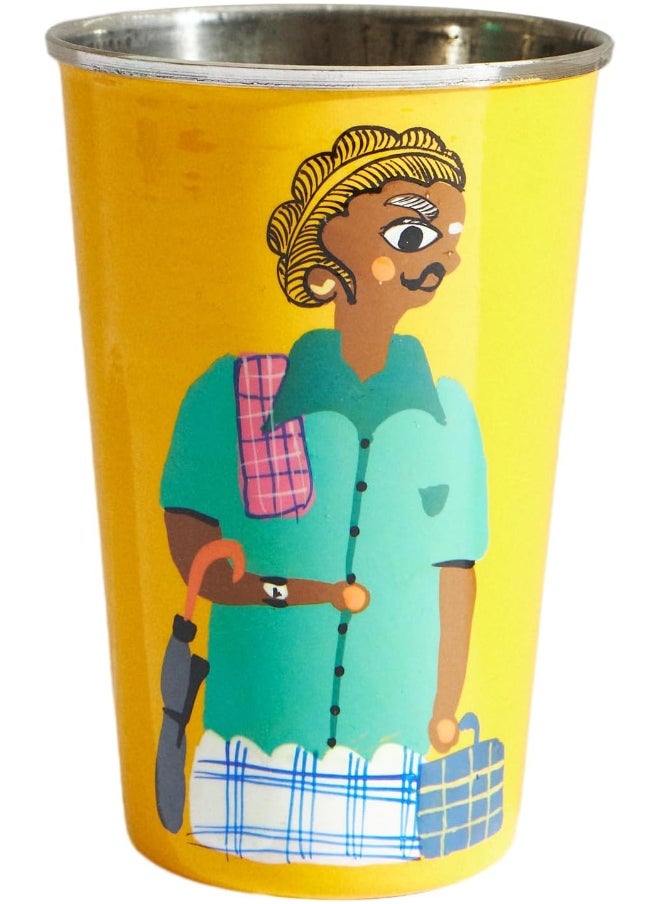 Lungi Man Steel Tumbler - Large, 400ml - pzsku/Z145253489A7B49B7538AZ/45/_/1740031869/2bbb8f1d-77e0-45f4-afde-c672df9407ed