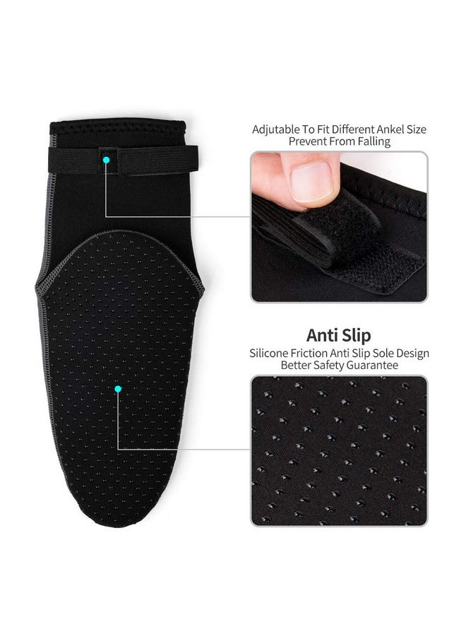 Copozz - COPOZZ Diving Socks 3mm Neoprene Beach Water Socks-Anti Slip for Snorkel Swim Youth Men Women - Image 1