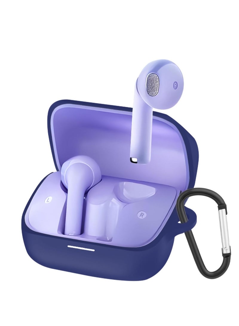 Silicone Cover Case Compatible with Anker soundcore K20i Portable Protective Case Cover With Keychain For Anker K20i (Blue) - Image 1