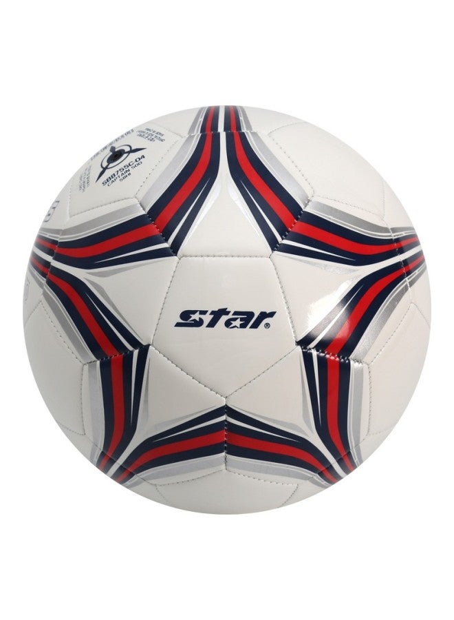 Star Soccer Ball Size 4 Standard Adult Student Children Compeion Ball Pvc Machine-sched Sb8754c-04 - Image 1