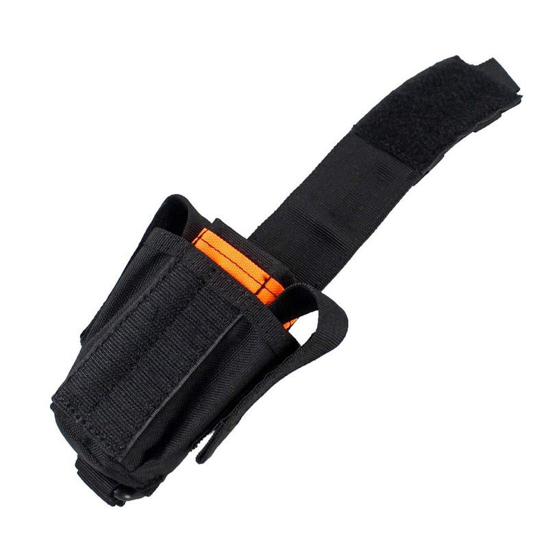 Depring Tool Holster Sheath Universal Multi Pockets Tool Organizer Heavy Duty Construction MOLLE Pouch (Black) - Image 5