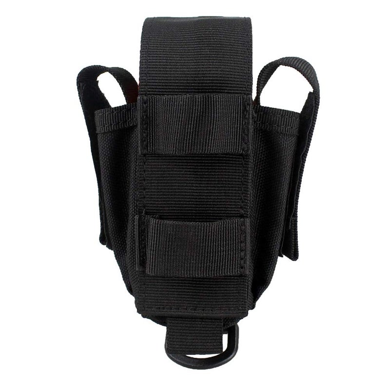 Depring Tool Holster Sheath Universal Multi Pockets Tool Organizer Heavy Duty Construction MOLLE Pouch (Black) - Image 2