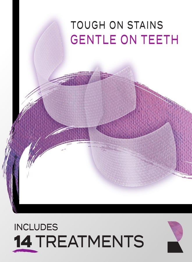 Rembrandt Teeth Whitening Strips, Gentle White, Sensitive Teeth Whitening, Gently Remove Tough Stains, Enamel-Safe, 28 Whitening Strips (14 Treatments) - Image 4