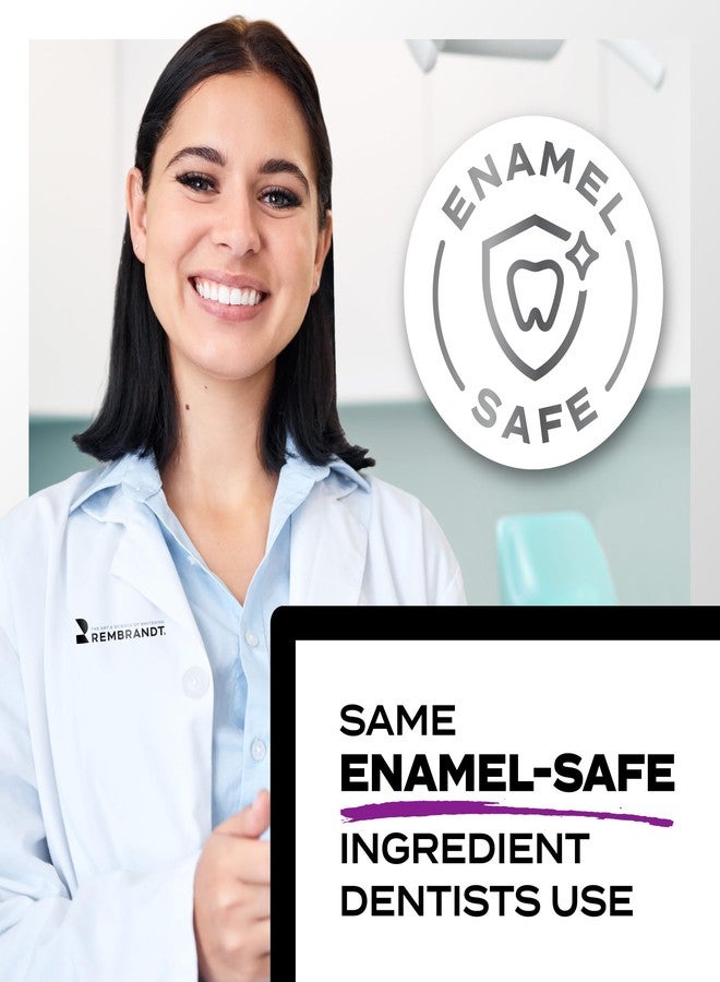 Rembrandt Teeth Whitening Strips, Gentle White, Sensitive Teeth Whitening, Gently Remove Tough Stains, Enamel-Safe, 28 Whitening Strips (14 Treatments) - Image 5