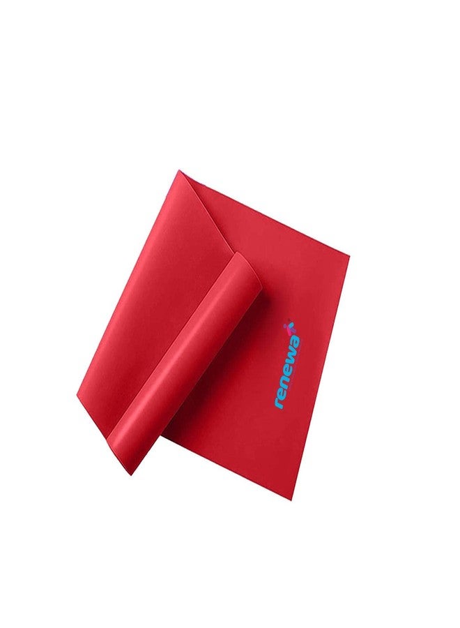 RENEWA Resistance Band for Workout Set Stretching & Exercise Bands Pull Up Bands for Home Exercise Bands for Gym Men & Women Resistance Bands Loop Bands Toning Bands Resistance Band Red (1.8 Kg) - Image 1
