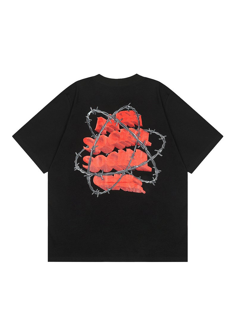 Generic - ANTI SOCIAL Printed Mens Streetwear Tee White - Image 1