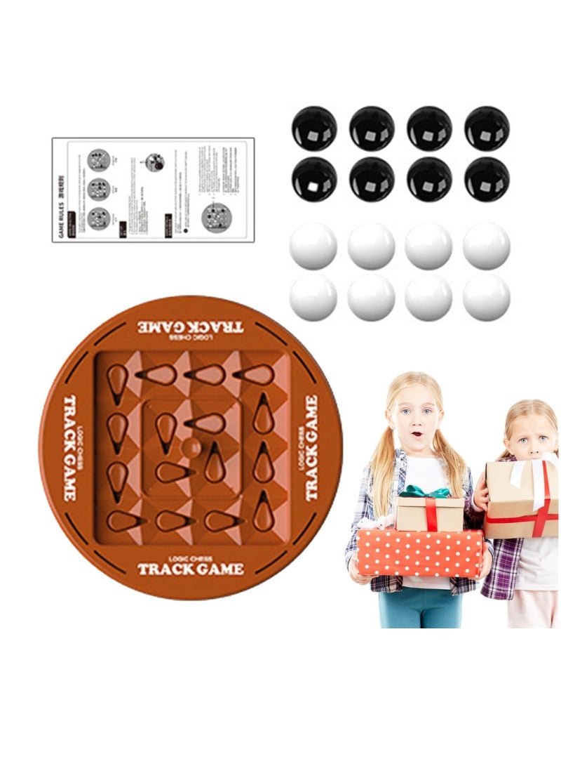 GUDOO Orbito Board Game Logic Chess Track Board Game Educational Classic Strategy Board Games 2 Players Fun Family Desktop Board Game Strategy Game for Kids and Adults - Image 3