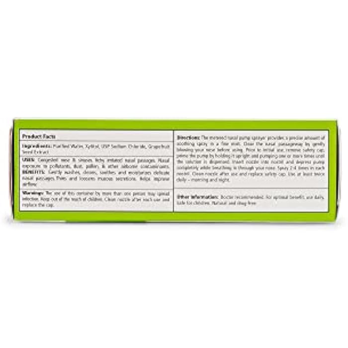 Xlear Natural Nasal Spray with Xylitol, 1.5 fl oz (Pack of 5) | Gentle Formula for Daily Sinus Pressure Relief, Nasal Decongestant, Dry Nose Moisturizer, Sinus Rinse - Image 3
