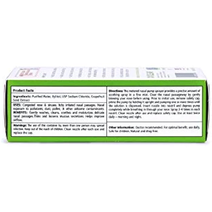 Xlear Natural Nasal Spray with Xylitol, 1.5 fl oz (Pack of 5) | Gentle Formula for Daily Sinus Pressure Relief, Nasal Decongestant, Dry Nose Moisturizer, Sinus Rinse - Image 5